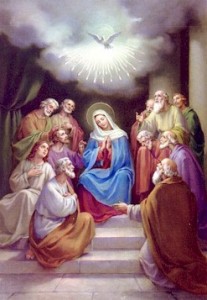 3rd Glorious Mystery - Descent of the Holy Spirit