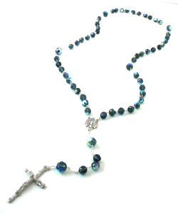Classic James Cobalt Swarovski Rosary