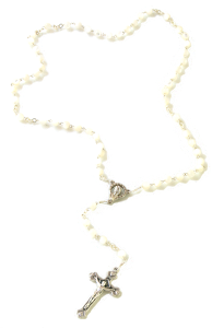 Angelic Mother of Pearl Rosary