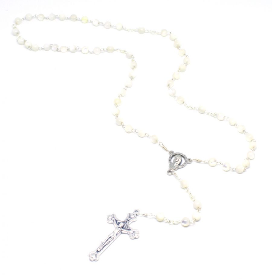 Angelic Mother of Pearl Rosary