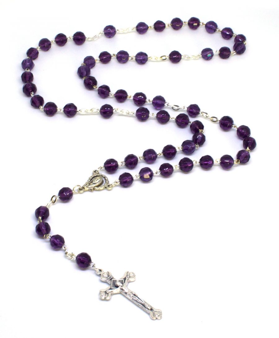 Holy Land Regal Amethyst Rosary